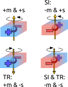 Symmetries in multiferroics Spatial Inversion and Time Reversal symmetries in multiferroics